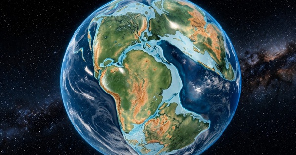 Vỏ Trái Đất chìm xuống, kho báu vô song xuất hiện