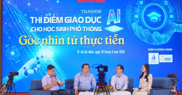Thí điểm nội dung giáo dục AI: Không gây áp lực cho học sinh tiểu học