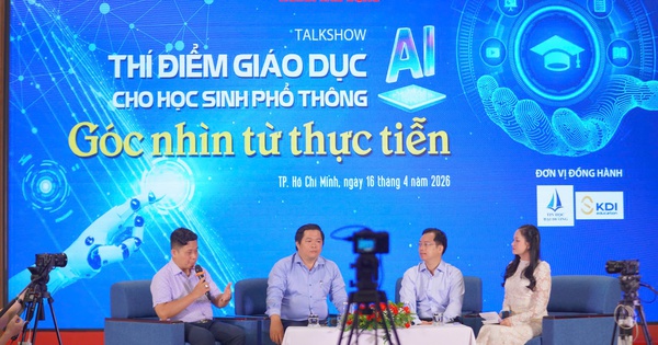 Thí điểm giáo dục AI cho học sinh phổ thông sao cho phù hợp?