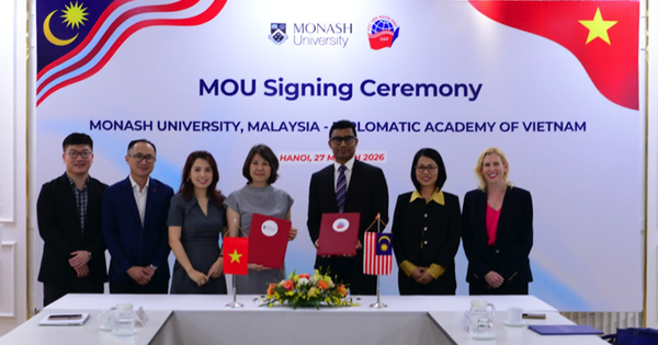 Đại học Monash mở rộng lộ trình học tập quốc tế cho sinh viên Học viện Ngoại giao