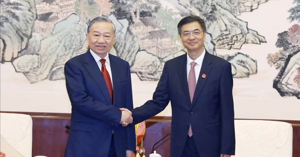 Tổng Bí thư, Chủ tịch nước Tô Lâm tiếp Bí thư Quảng Tây Trần Cương