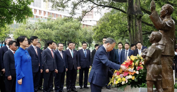 Tổng Bí thư, Chủ tịch nước Tô Lâm thăm di tích Khu học xá Trung ương, Trung Quốc