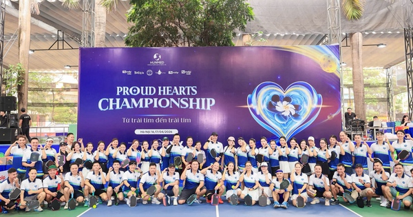 Công ty TNHH Dược Hunmed tổ chức giải pickleball gây quỹ mổ tim cho trẻ em nghèo