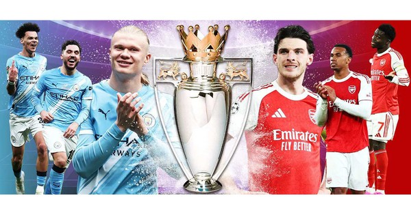 Man City - Arsenal có thể phải đấu play-off định đoạt Ngoại hạng Anh