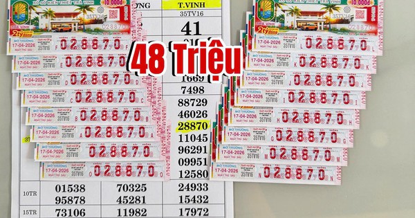 Chiều 17-4, lộ diện nhiều người trúng xổ số miền Nam