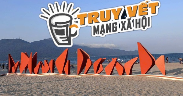 Đà Nẵng nói gì về bộ chữ cách điệu gây tranh luận trên bãi biển?