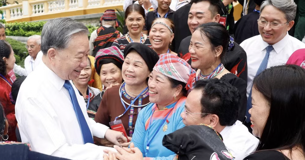Tổng Bí thư, Chủ tịch nước Tô Lâm tiếp già làng, trưởng bản, nghệ nhân, người có uy tín tiêu biểu