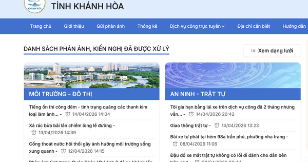 Hệ thống phản ánh hiện trường Khanhhoa-S: Cầu nối gần dân, sát dân