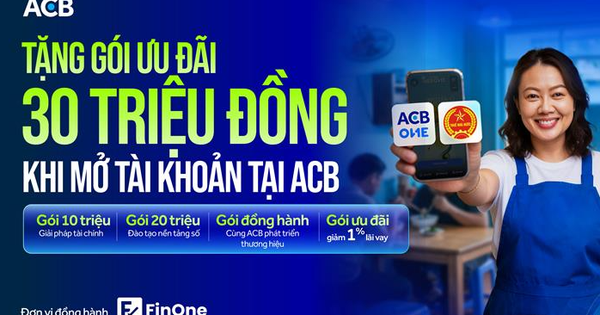 ACB tung gói tài chính hỗ trợ hộ kinh doanh