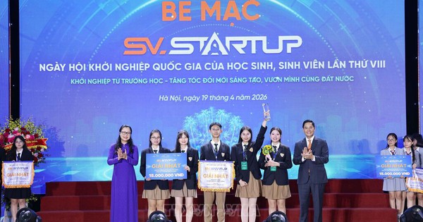 15 dự án được trao giải Nhất cuộc thi ý tưởng khởi nghiệp