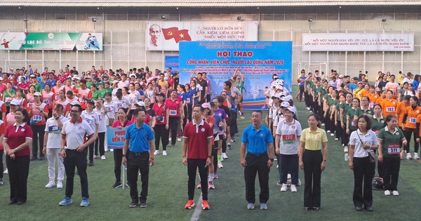 “Ngày vui khỏe” của công nhân, viên chức, người lao động phường Bến Thành