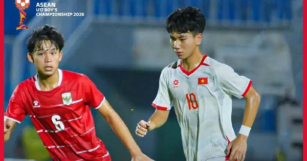 Clip: U17 Việt Nam bị Indonesia cầm hoà
