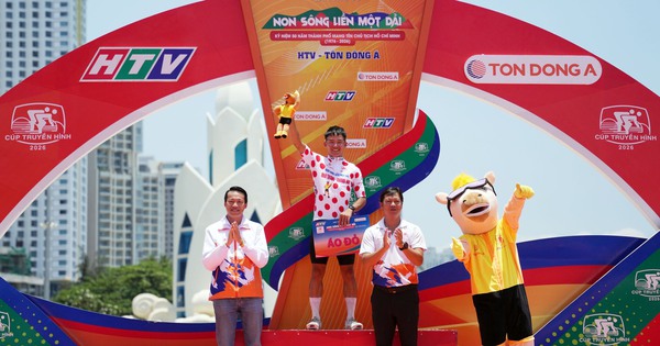 Cúp xe đạp truyền hình TPHCM - HTV Tôn Đông Á 2026: Phạm Lê Xuân Lộc lập cú đúp Áo cam, Áo chấm đỏ