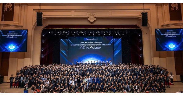 Khai giảng khóa đầu tiên chương trình đào tạo 20.000 nhân tài AI thực chiến