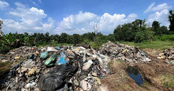 Lại thêm vụ đổ hơn 500 tấn chất thải gây ô nhiễm môi trường ở Đồng Nai