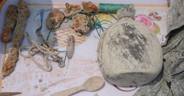 Hài cốt liệt sĩ được phát hiện trong hầm chiến đấu ở Quảng Trị