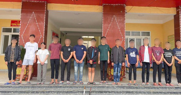 Ngăn chặn kịp thời nhóm thanh thiếu niên chuẩn bị hung khí để đua xe trái phép