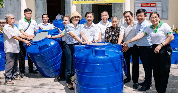 Giữ từng giọt nước giữa mùa hạn mặn: FE CREDIT đồng hành cùng người dân ĐBSCL vượt khó