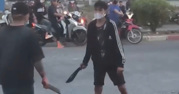 Điều tra nhóm thanh niên cầm hung khí rượt đuổi nhau gần KCN Sóng Thần