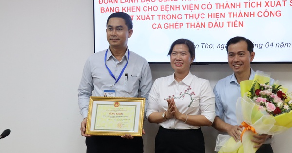 Bệnh viện Đa khoa TP Cần Thơ đón tin vui sau ca ghép thận đầu tiên