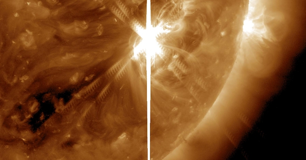 CLIP: Tiếng gào thét kinh dị phát ra từ vết đen Mặt Trời