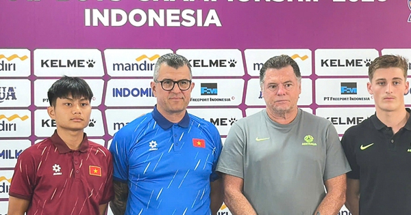 HLV Roland khẳng định U17 Việt Nam có phương án hạn chế sức mạnh của Úc