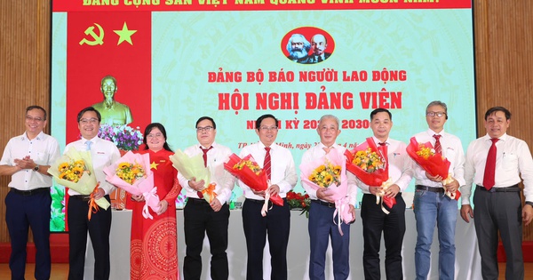 Ông Tô Đình Tuân làm Bí thư Đảng ủy Báo Người Lao Động nhiệm kỳ 2025 - 2030