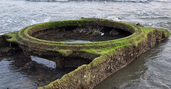 Khoanh vùng “vật lạ” trên bờ biển Quy Nhơn để bảo đảm an toàn