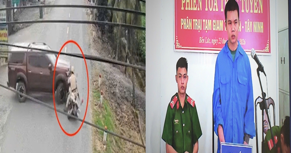 Phạt tù đối tượng dùng biển số giả, lái xe tông vào xe CSGT ở Tây Ninh