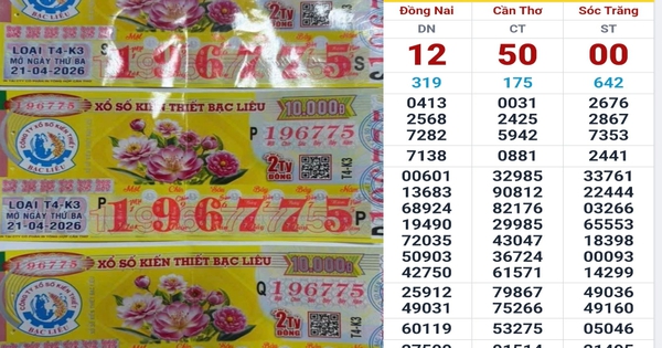 Ba giải độc đắc xổ số miền Nam lộ diện nơi trúng vào chiều 23-4