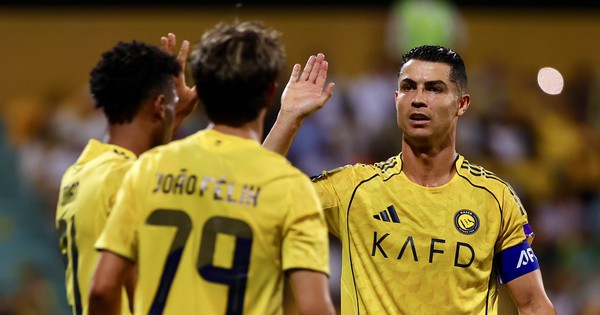 Al-Nassr thắng 5-1, Ronaldo nhận điểm thấp nhất