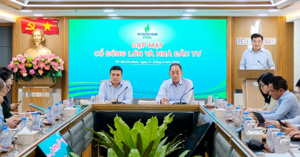 PVOIL gặp mặt các cổ đông lớn, quỹ đầu tư và công ty chứng khoán trước thềm Đại hội đồng cổ đông