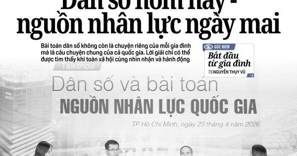 Báo in ngày 24-4: Dân số hôm nay - nguồn nhân lực ngày mai