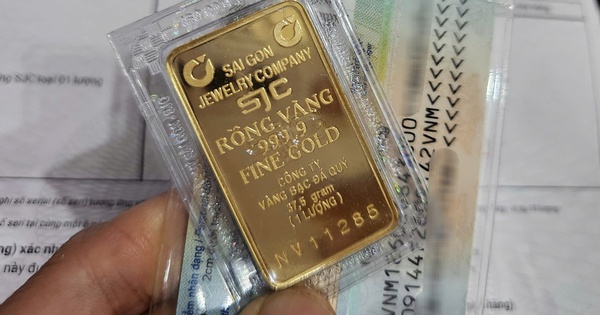 Sáng 23-4, giảm liên tiếp, giá vàng xuống thấp nhất trong nhiều tuần