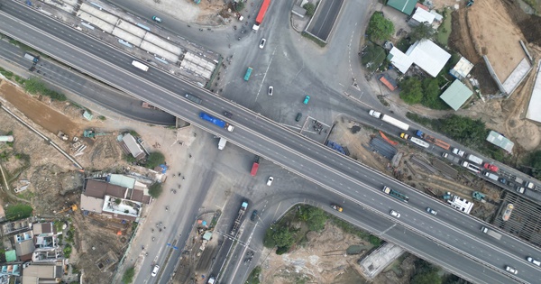 Nút giao Mỹ Thủy đạt 75% tiến độ, còn vướng mặt bằng 6 hộ dân