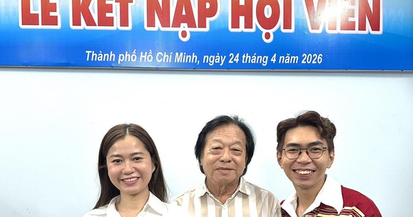 Lâm Vỹ Dạ, Minh Dự, Trọng Nhân xúc động trong ngày được kết nạp Hội viên Hội Sân khấu TP HCM