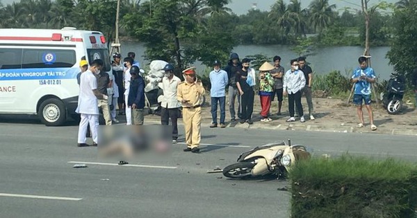 Đôi nam nữ tử vong sau va chạm với xe ô tô