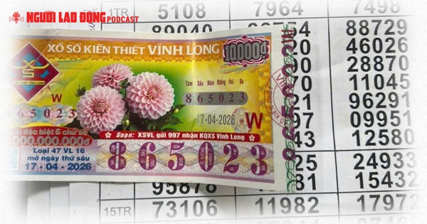 Sự trùng hợp gây bất ngờ của hai giải độc đắc đài Vĩnh Long