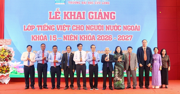 Trường Đại học Cửu Long khai giảng lớp đào tạo Tiếng Việt cho người nước ngoài