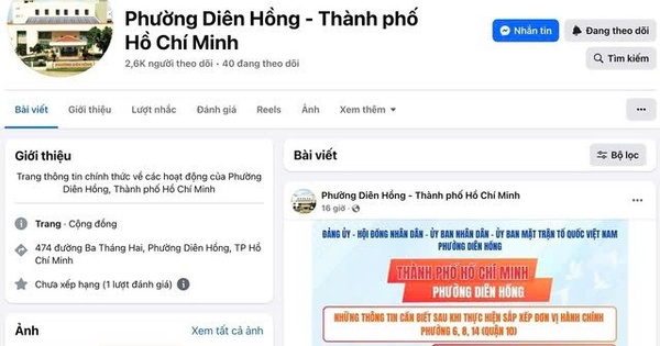 Tăng tính lan tỏa của fanpage phường, xã tại TPHCM