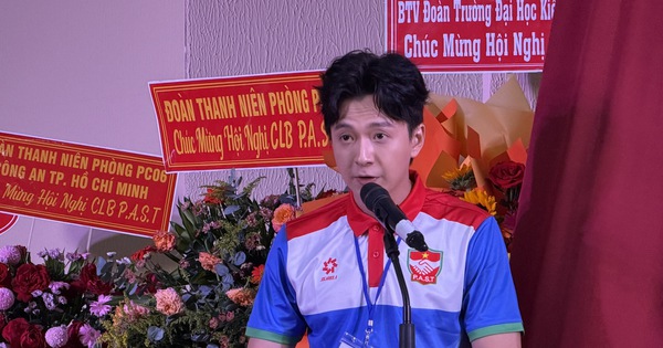 Ca sĩ Ngô Kiến Huy tham gia câu lạc bộ tại Công an TPHCM