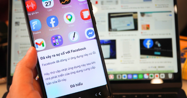 Facebook lại gặp lỗi bất thường