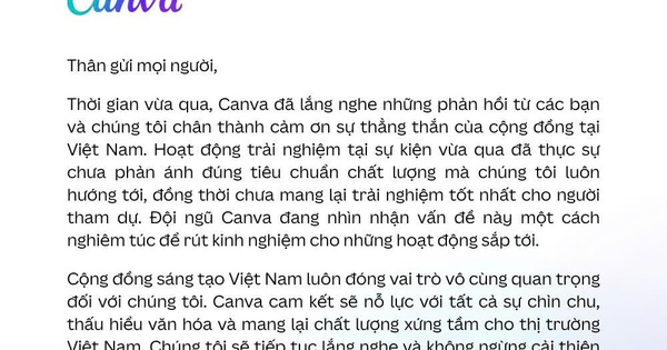 Canva Việt Nam lên tiếng sau lần ra mắt gây thất vọng