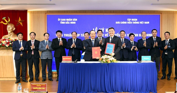 VNPT và Bắc Ninh hợp tác hình thành một xã hội số toàn diện