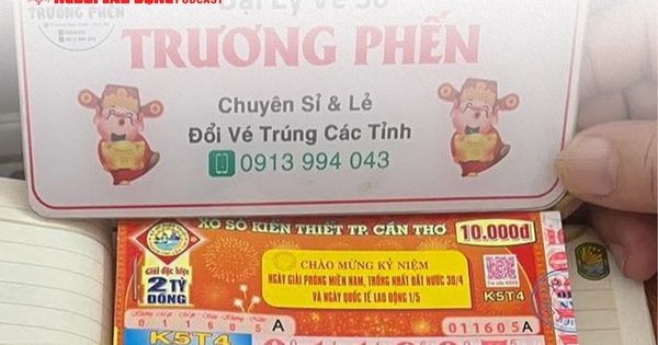 Xuất hiện nguyên cây 160 vé trúng xổ số gây bất ngờ
