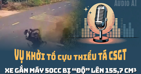 Vụ khởi tố cựu CSGT: Xe 50 cc của nam sinh bị “độ” lên gấp 3 lần, luật sư nói về mức phạt