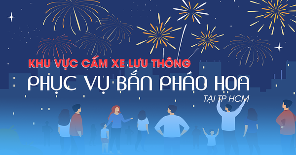 [Infographic] - Lộ trình thay thế các tuyến đường bị cấm, phục vụ bắn pháo hoa tối 30-4 ở TPHCM