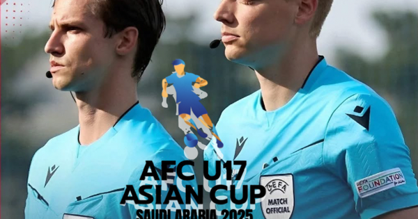 Trọng tài UEFA có thể điều hành giải đấu của U17 Việt Nam