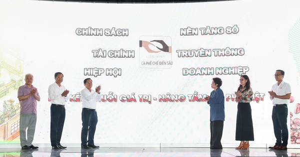 Lần đầu tiên có Liên minh cà phê chế biến sâu Việt Nam