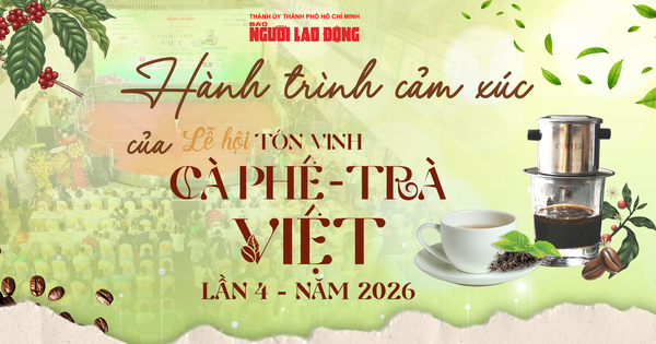 Hành trình cảm xúc của Lễ hội "Tôn vinh cà phê - trà Việt" lần 4 - 2026